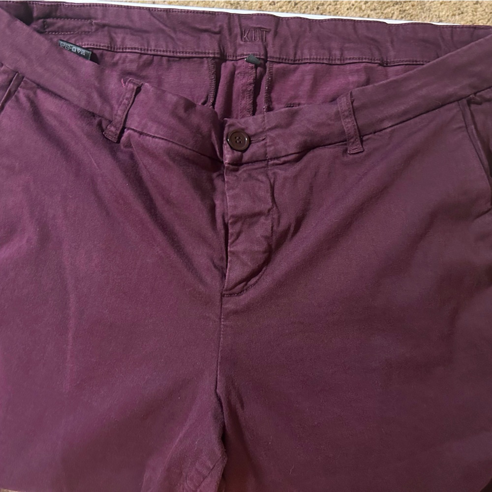 Kut from the Kloth Women's Purple Pants